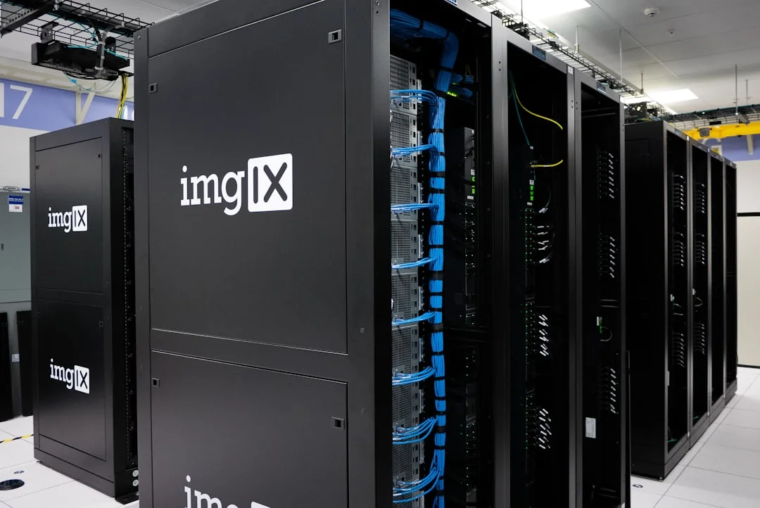 Server-rack i datacenter